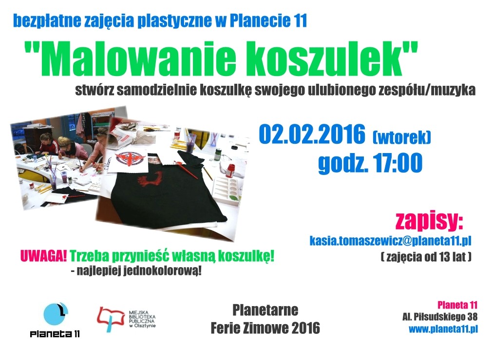 zaje plast koszulki ferie 2016