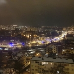 Olsztyn nocą